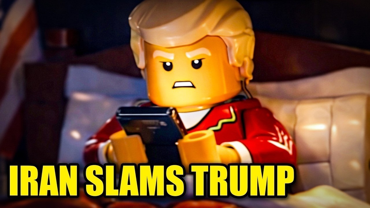 Иран ТРОЛЛИТ Трампа безжалостной Lego-пропагандой