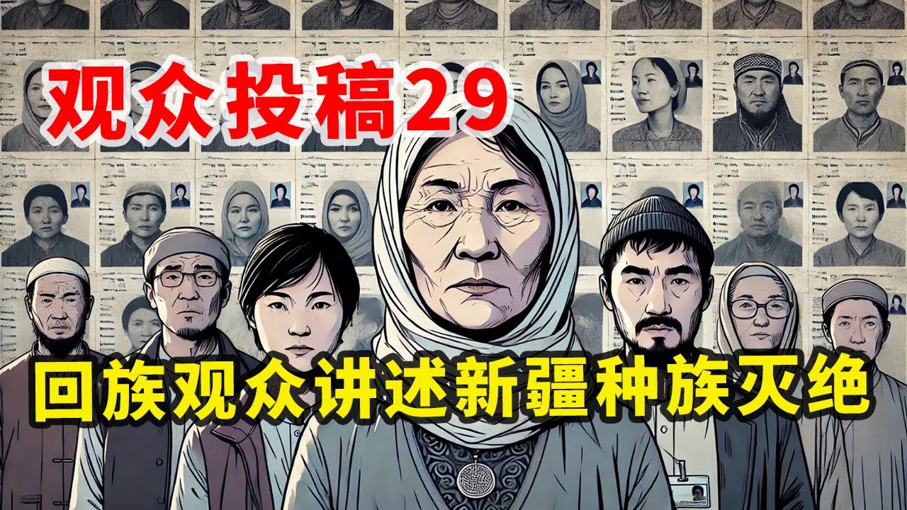 【观众投稿29】1、中国少数民族观众讲述新疆种族灭绝和维汉民族冲突；2、大陆出生的少数民族观众自认是中华民国国民？