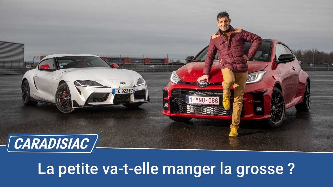 Les essais de Soheil Ayari - Toyota GR Yaris vs Supra 2.0, les sœurs que tout oppose