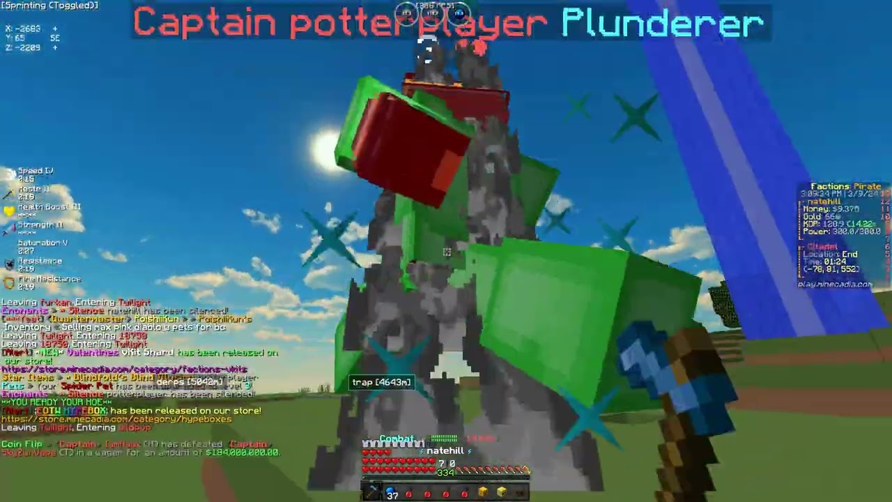 minecadia clip dump