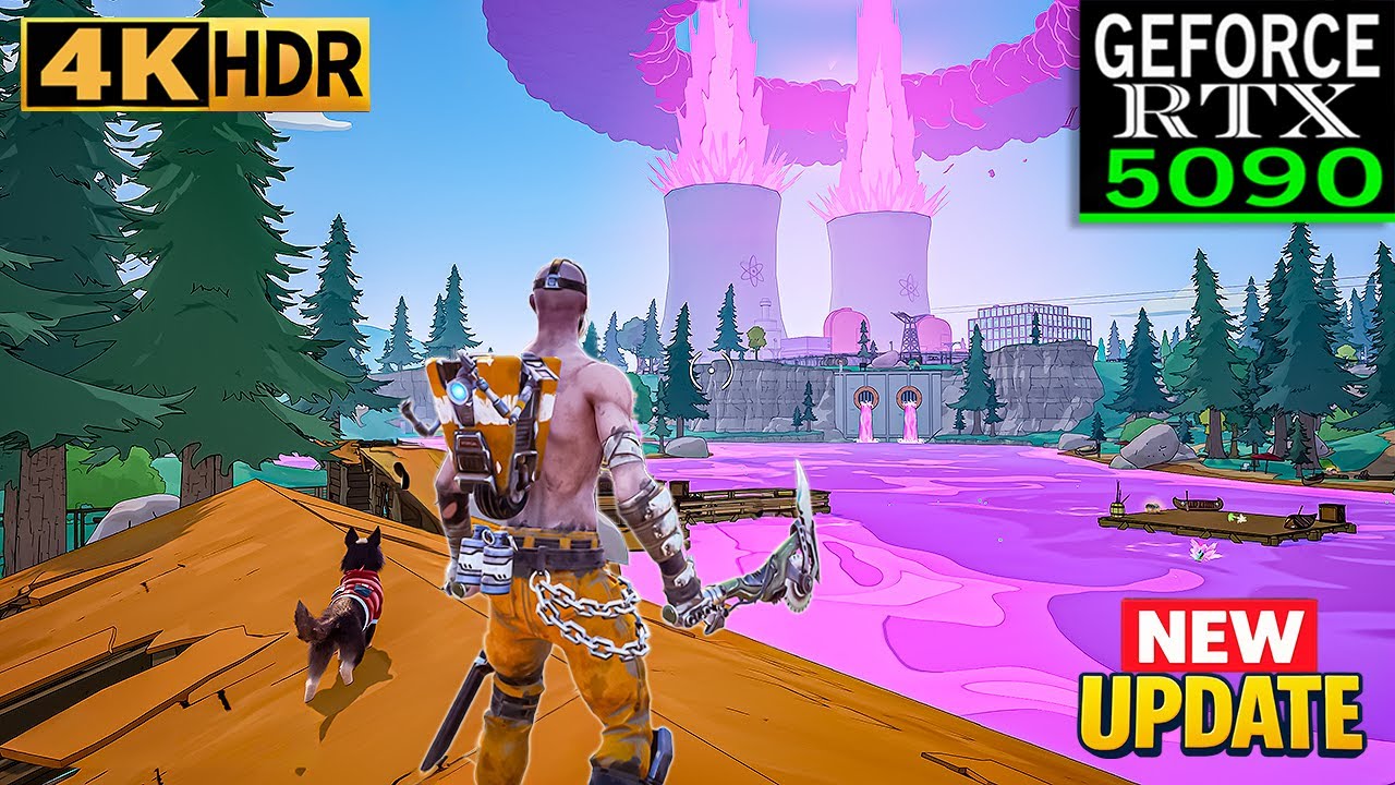 Fortnite PSYCHO BANDIT New Update Gameplay | RTX 5090 4K MAX Graphics + Ray Tracing ON #fortnite