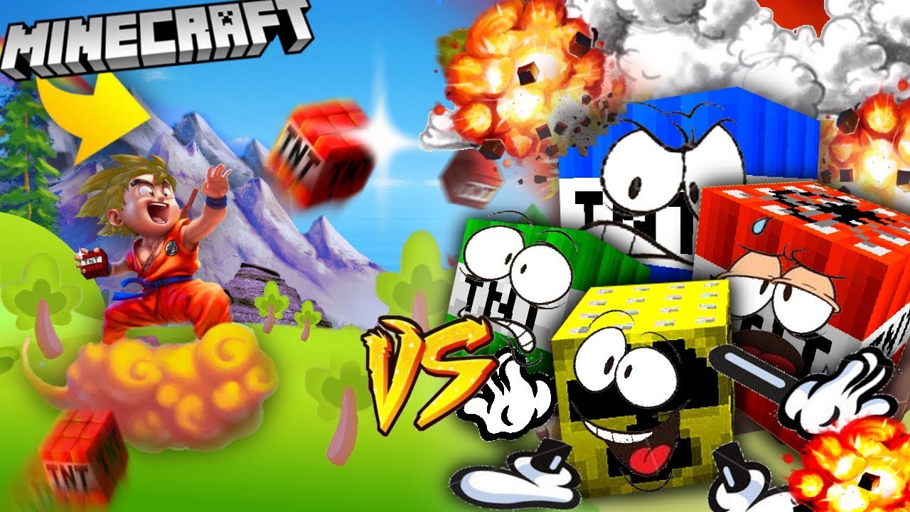TNT VS FALA TNT | MINECRAFT WYBUCHOWY CHALLENGE MINECRAFT MATRUNER