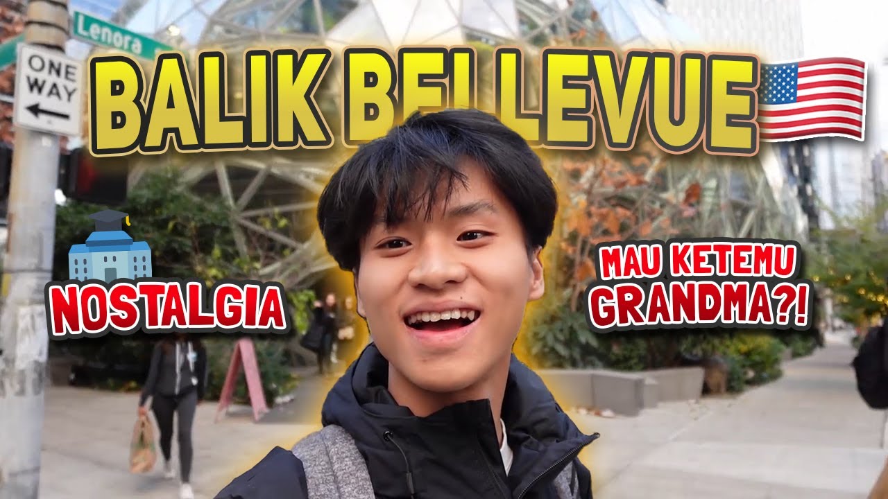 Akhirnya Balik Lagi ke Bellevue😭 Main ke College🇺🇸 & Persiapan THANKSGIVING Dinner bareng Grandma👵🏻