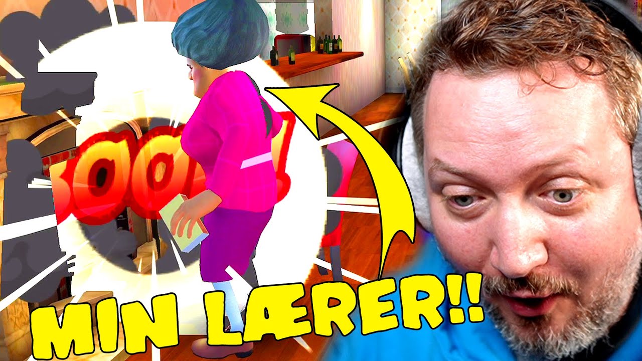 Jeg Sprang Min LÆRER *I LUFTEN*!🤯 - Scary Teacher 3D #2