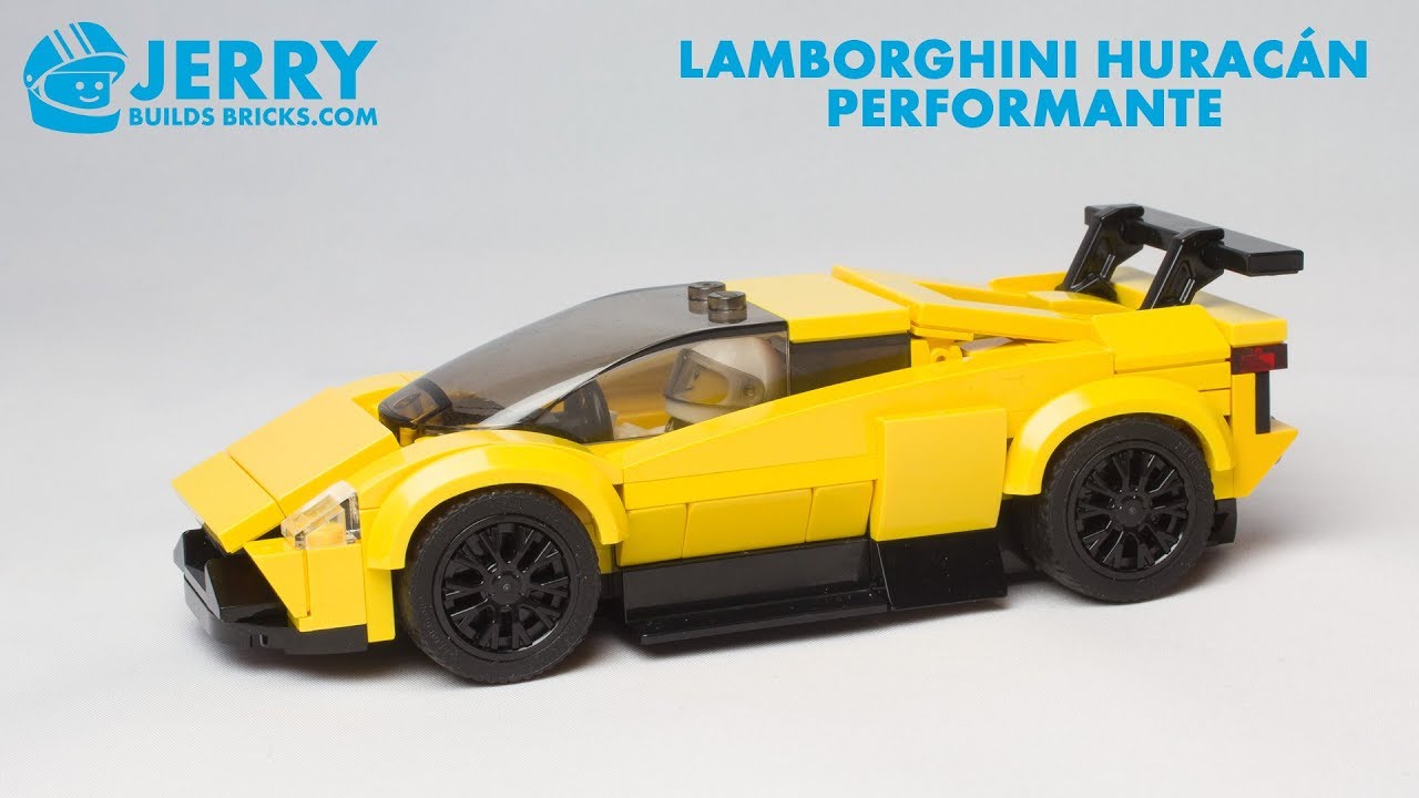 LEGO Lamborghini Hurac&aacute;n Performante instructions (MOC #88)