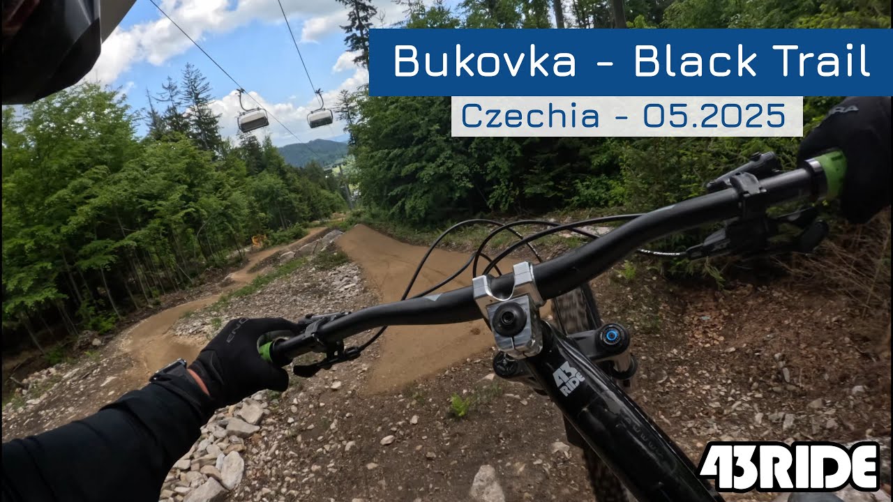 Trailpark Bukovka - Black Trail - Czechia - 05.2025 - Full run