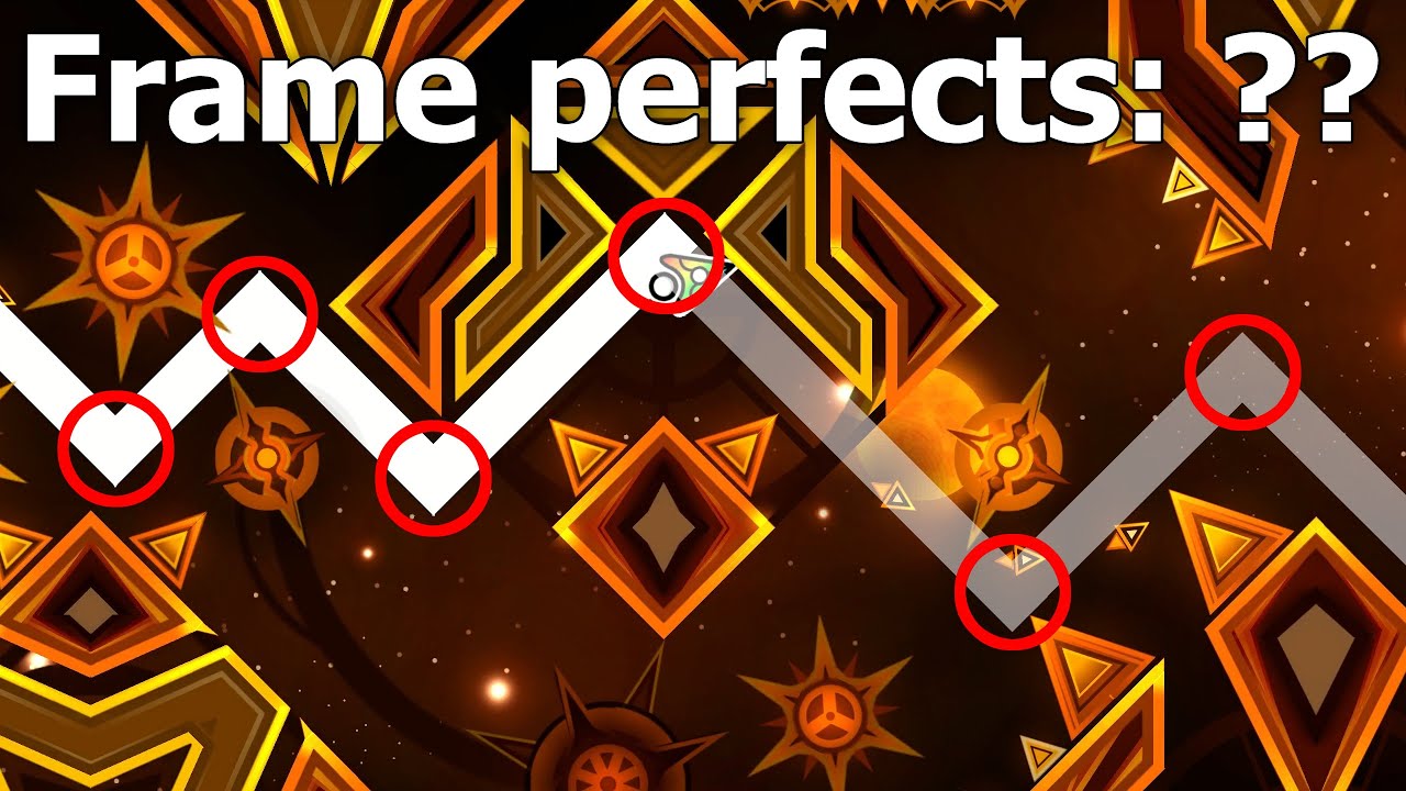 Solar Flare with Frame Perfects counter &mdash; Geometry Dash