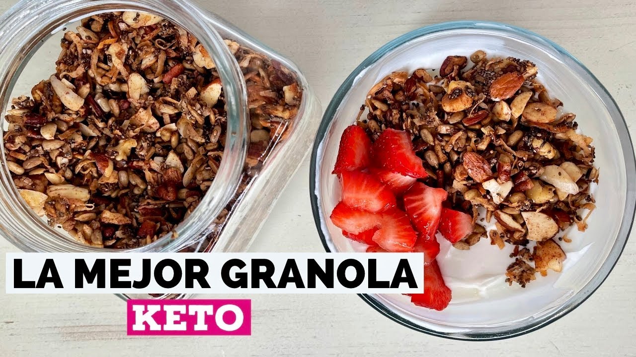 GRANOLA KETO | EL MEJOR DESAYUNO KETO | DIETA KETO