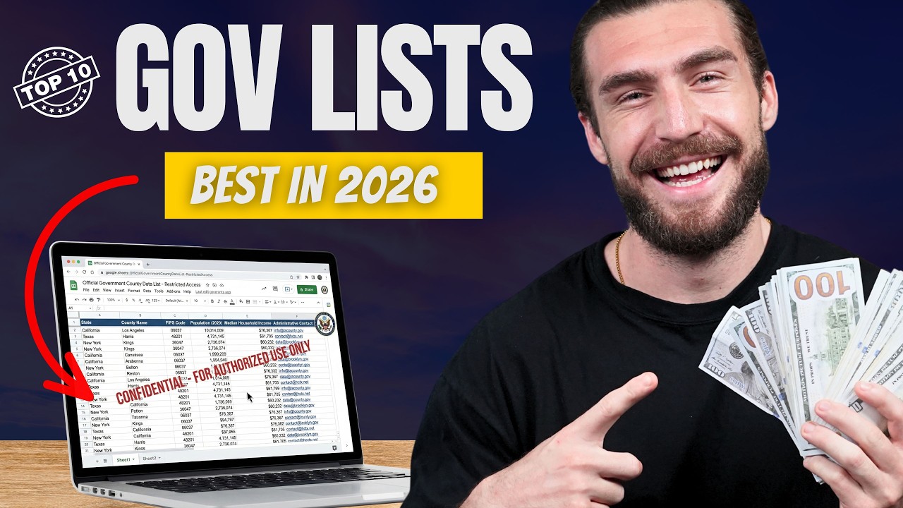 Top 10 Government Lists Every Wholesaler Should Pull in 2026