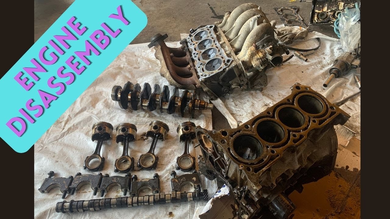 G13B ENGINE DISASSEMBLY AND INSPECTION - IT'S TOASTED!!!