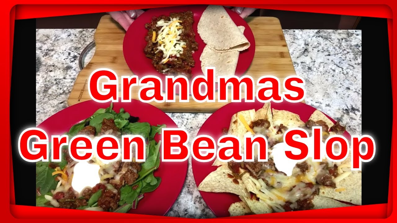 Low Carb Comfort Food: Grandma's Green Bean Slop with Ground Beef | Keto Recipe