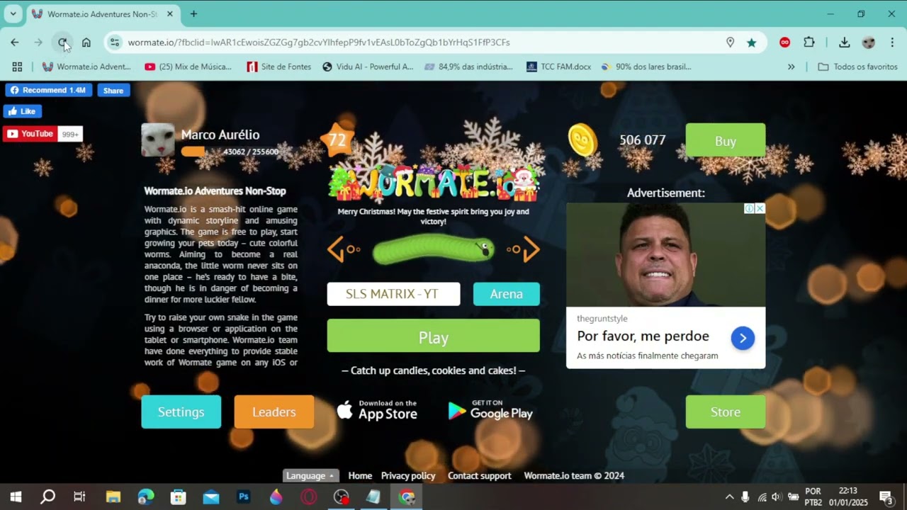 Como instalar a nova extensão do Wormate.io + ativação de sala (Versão Chrome de PC)