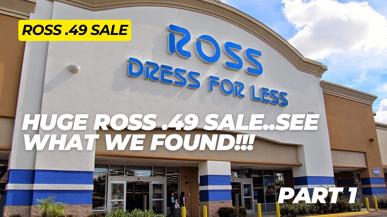 See What We Found Yesterday at the Huge Ross .49 Sale!!! Did We Score?