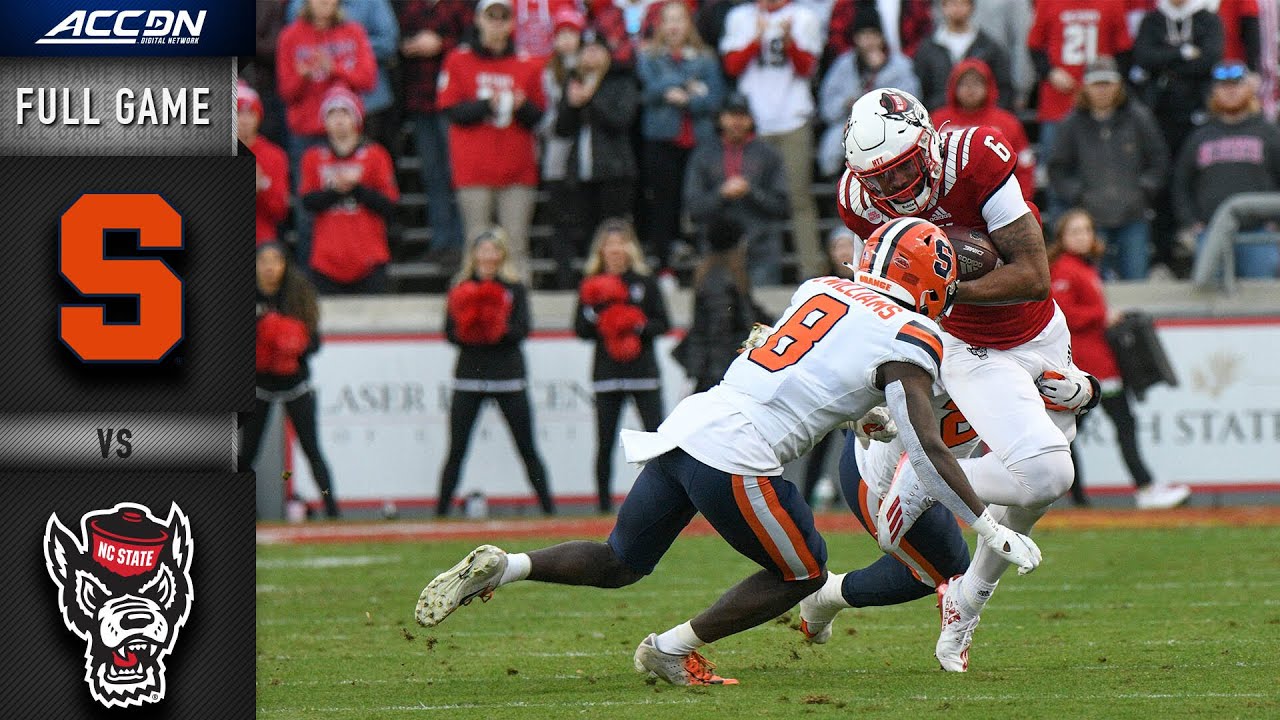 Syracuse vs. NC State Full Game | 2021 ACC Football