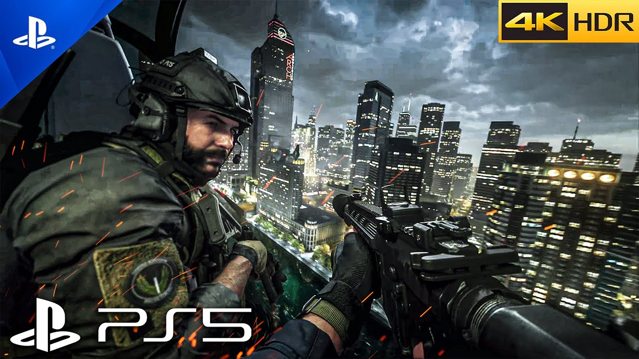 (PS5) CHICAGO ATTACK | Реалистичный игровой процесс с ULTRA-графикой [4K 60 кадров в секунду HDR]...