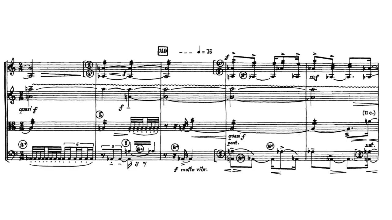 Giacinto Scelsi - String Quartet No. 2 (1961)