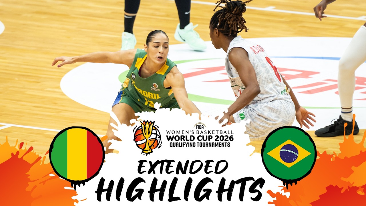 Mali 🇲🇱 v Brazil 🇧🇷 | Extended Highlights | #FIBAWWC 2026 Qualifying Tournament