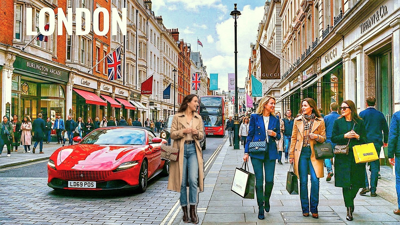 London Spring Walk | Exploring the Heart of Central London | Luxury Mayfair London to Belgravia [4K]