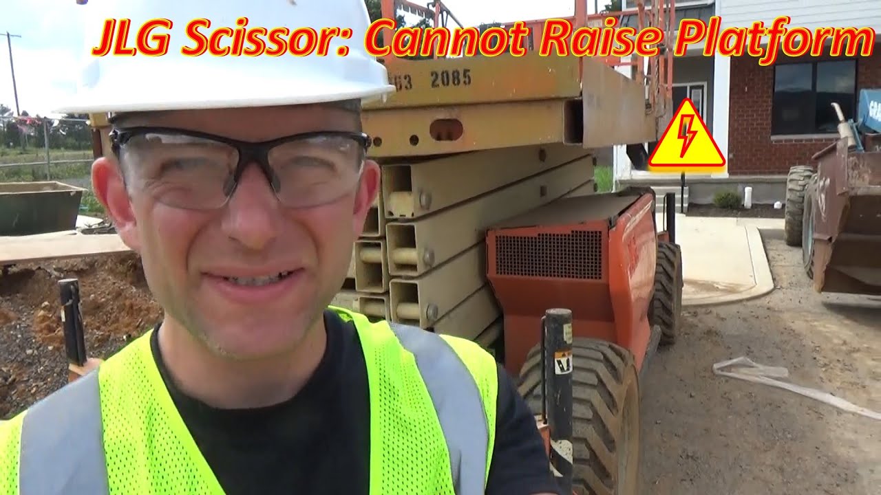 JLG Scissor Lift: Cannot Raise Platform