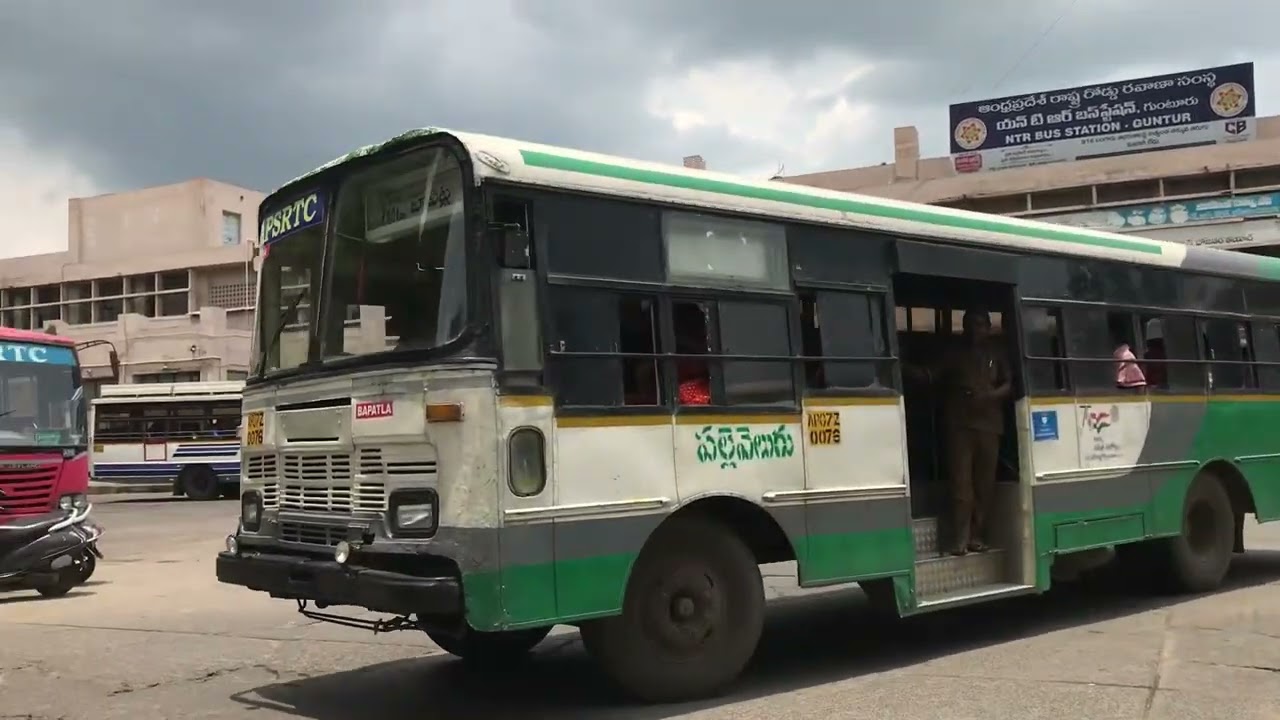 Pallavelugu AND Ultra Deluxe in Guntur bus station || Guntur to Bapatala And Guntur to Tenali