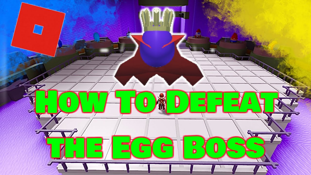 How To Defeat the Egg Boss in BABFT - Build a Boat for Treasure Roblox