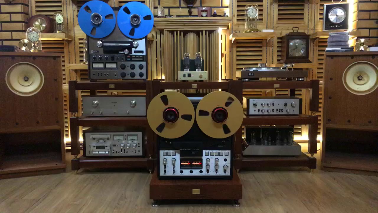 Test Tandberg TD-20A. ( LH: 0917.617.761 - Vũ Audio).