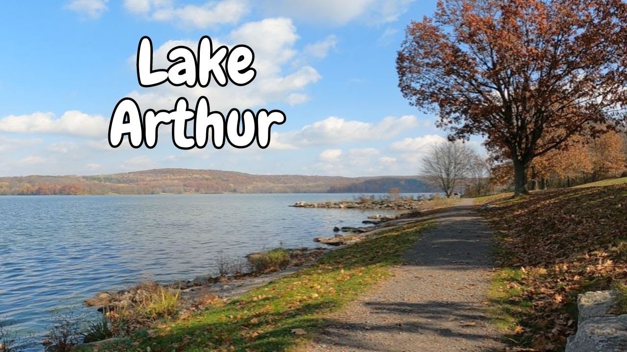Moraine State Park - Walking Along the Shore of Lake Arthur