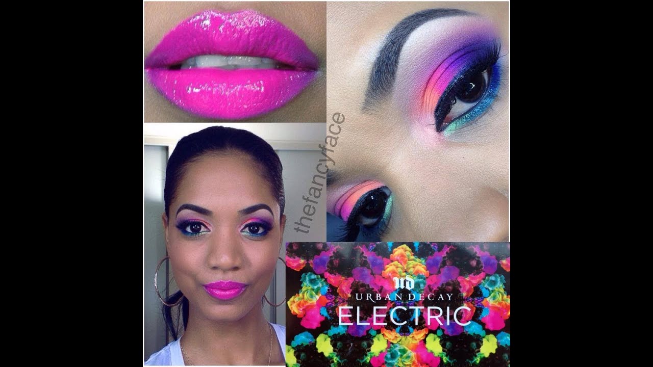 TUTORIAL | Electric Neon Brights w/ the NEW Urban Decay Electric Palette