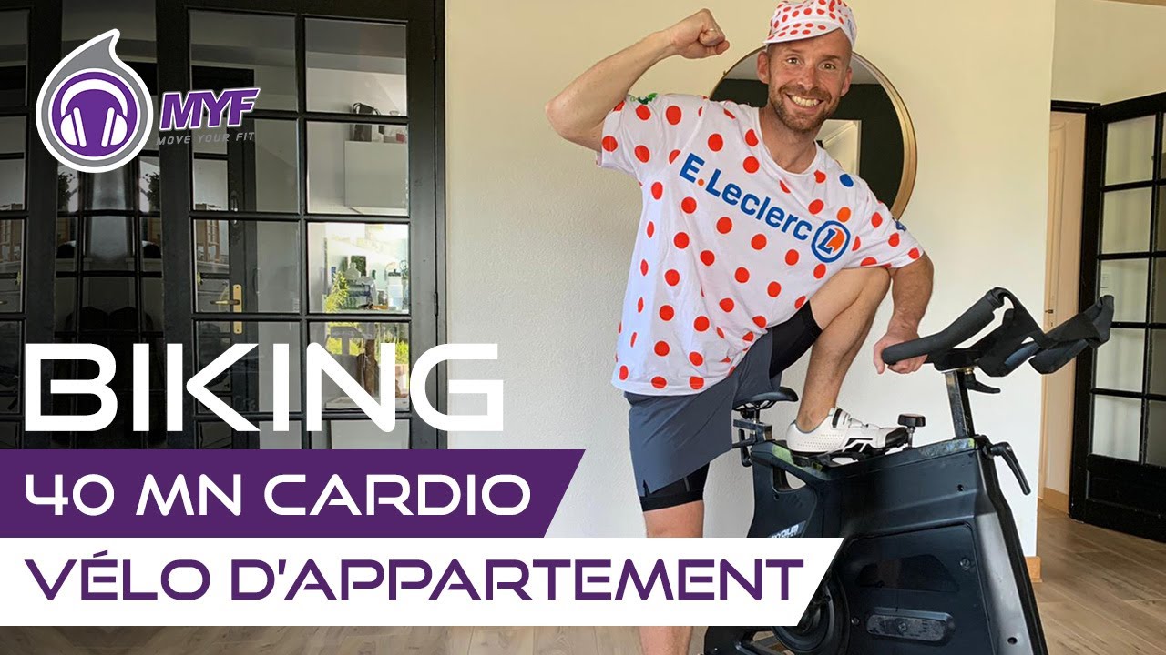 CARDIO &agrave; la MAISON avec un V&Eacute;LO D&rsquo;APPARTEMENT (BIKING) - Alexandre Mallier