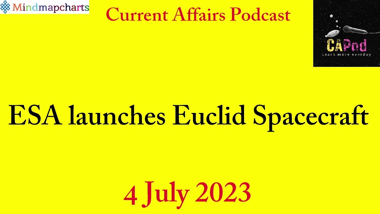 ESA launches Euclid spacecraft