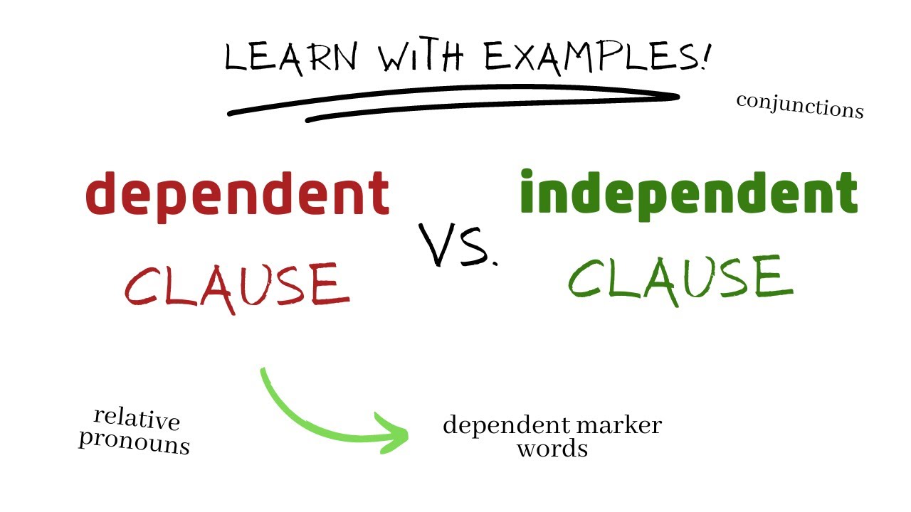 Dependent and Independent Clauses