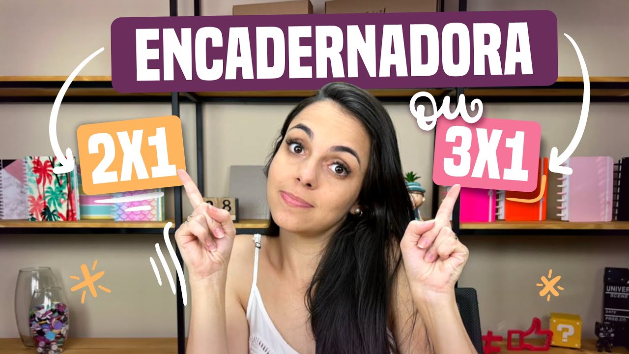 Encadernadora 2x1 ou 3x1 : Qual a diferença?