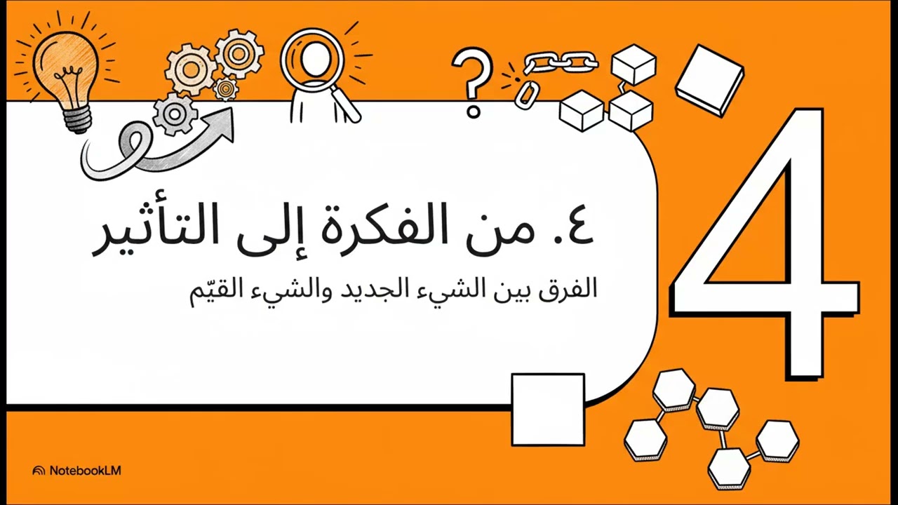 الوحدة الرابعة الإبداع والابتكار