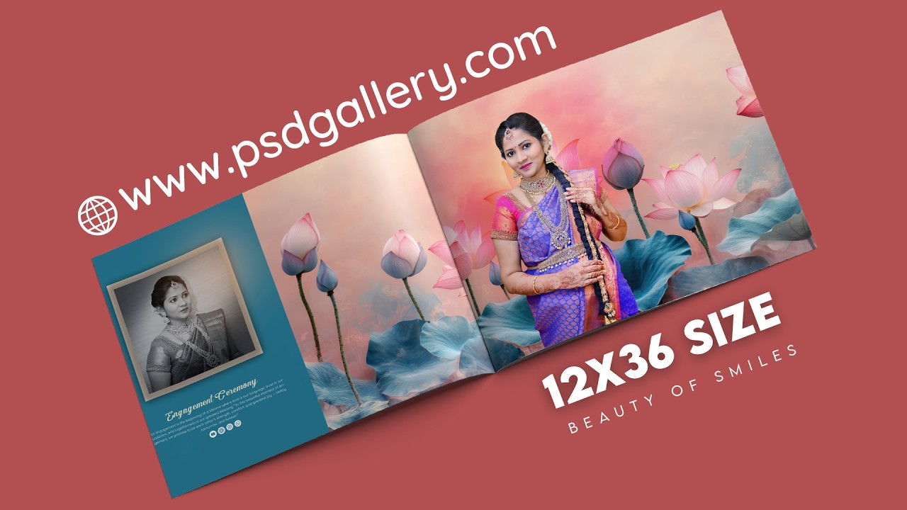New Traditional Album Design 12X36 Size  Photoshop Tutorial | 🌐 www.psdgallery.com - 397