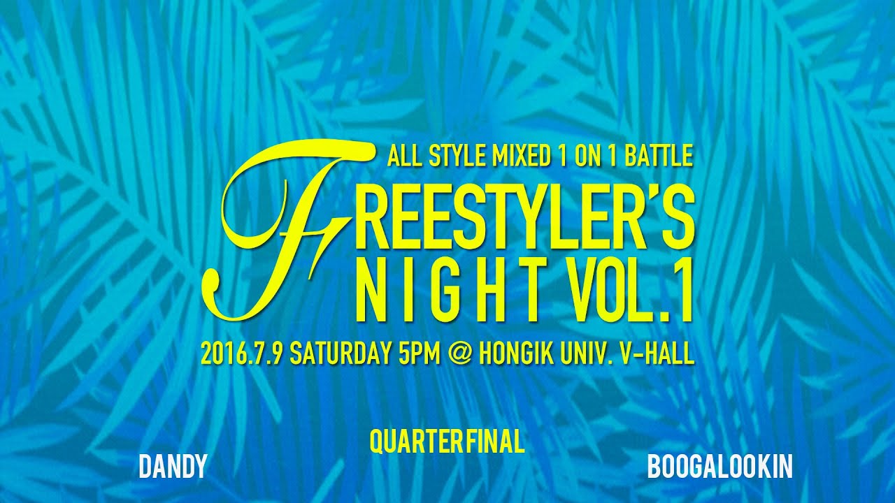 Dandy vs. Boogaloo kin - Quarter final @Freestyler`s night vol.1