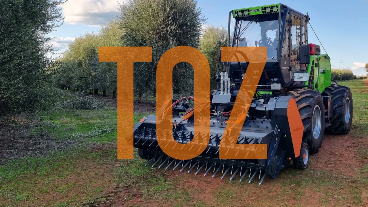 TMC CANCELA TOZ-240 HYDRAULIC ORCHARD SHREDDER - AUSTRALIA