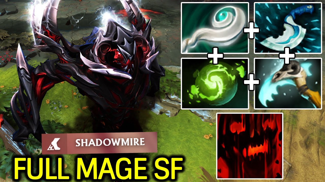 Full Mage Shadow Fiend &ndash; Crazy Power Euls Combo Dota 2