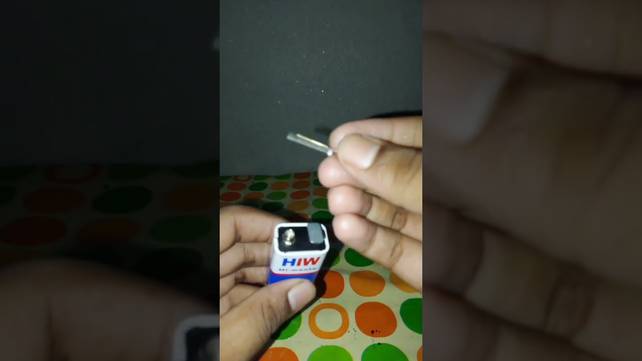 How to make a torch light in home #1minutecrafts