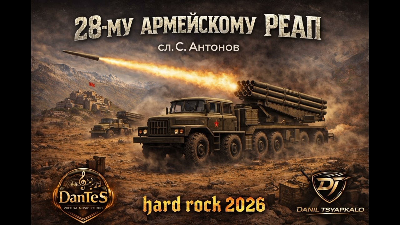 Сергей Антонов - 28-му армейскому РЕАП (hard rock, 2026 г.)