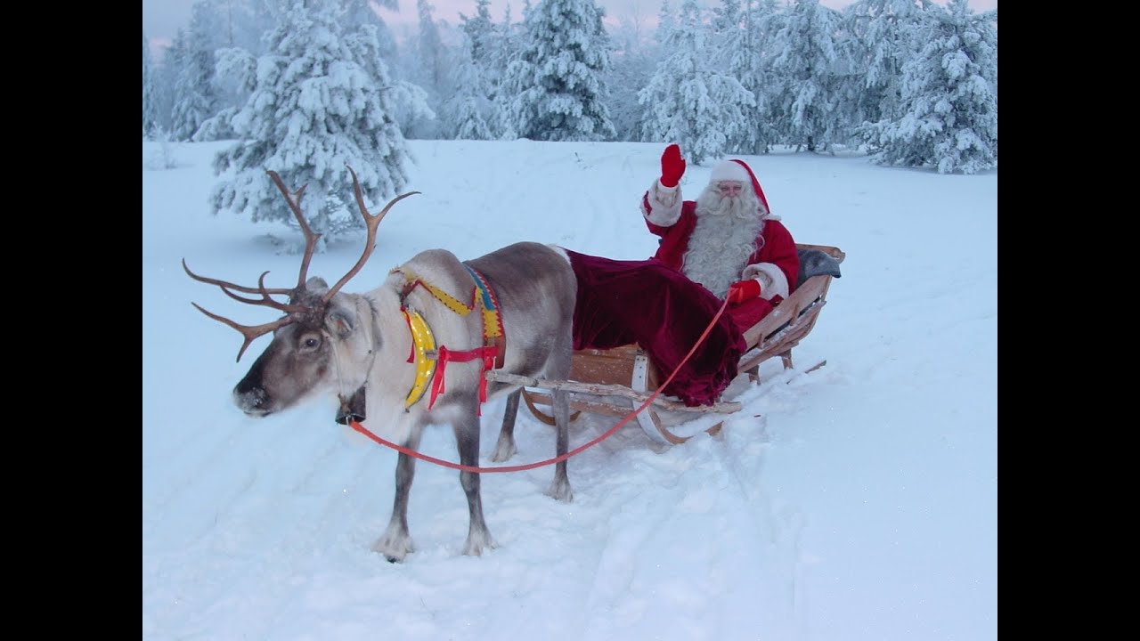 Paese di Babbo Natale🎅 Lapponia Finlandia: video per i famiglie Rovaniemi aurore boreali Santa Claus