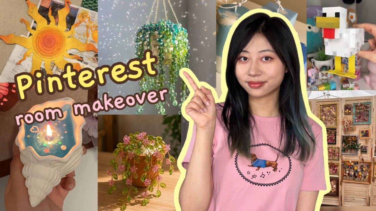 Преображение комнаты мечты в стиле Pinterest ⋆˚✿˖&deg; 𐙚 ₊⊹♡ 8 простых DIY-идей из того, что есть под...