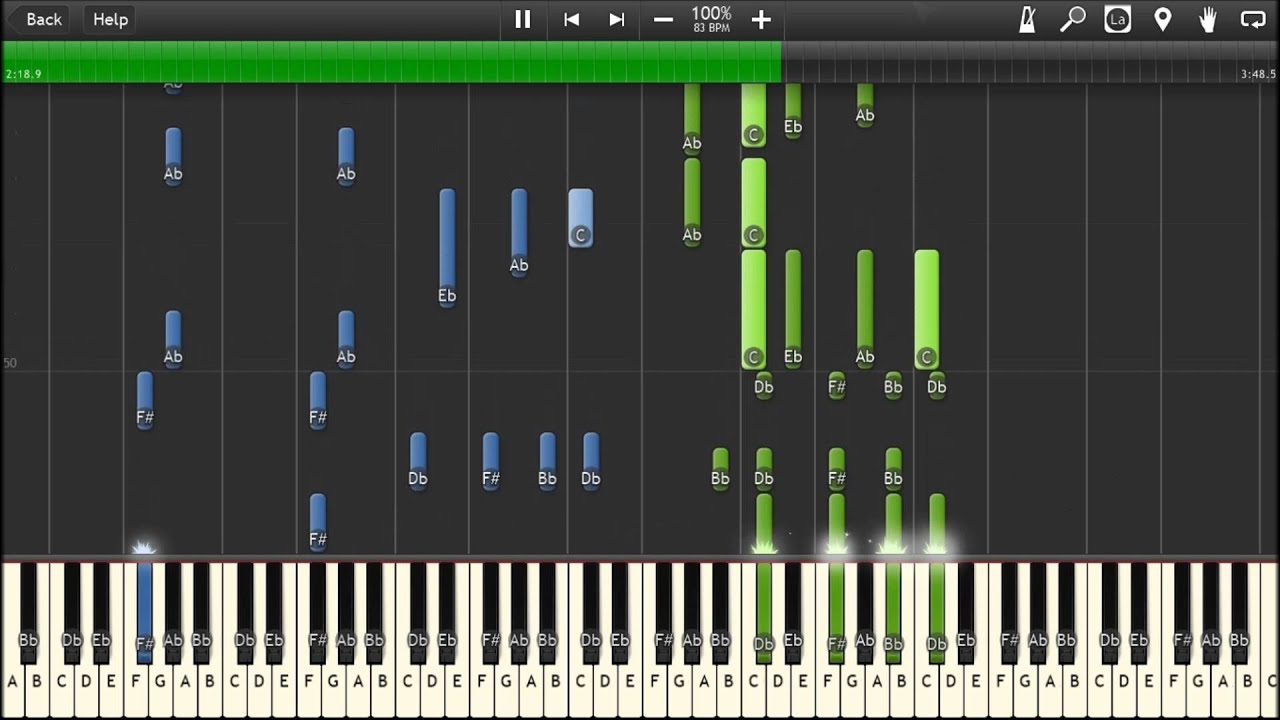 sia - chandelier [synthesia]