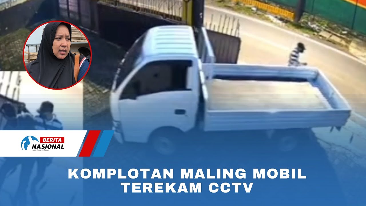 Komplotan Maling Mobil Terekam CCTV
