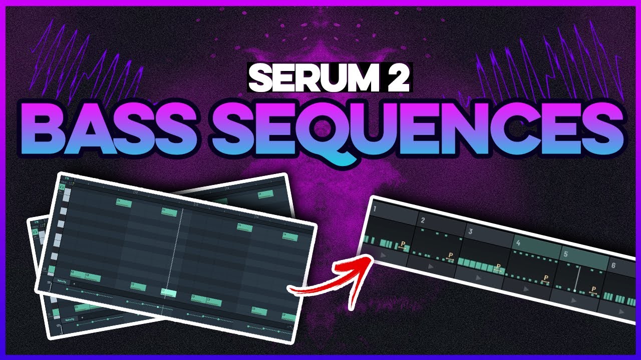 How to Make Bass Sequences in Serum 2 (Melodic Techno & More) 🎛️🎶