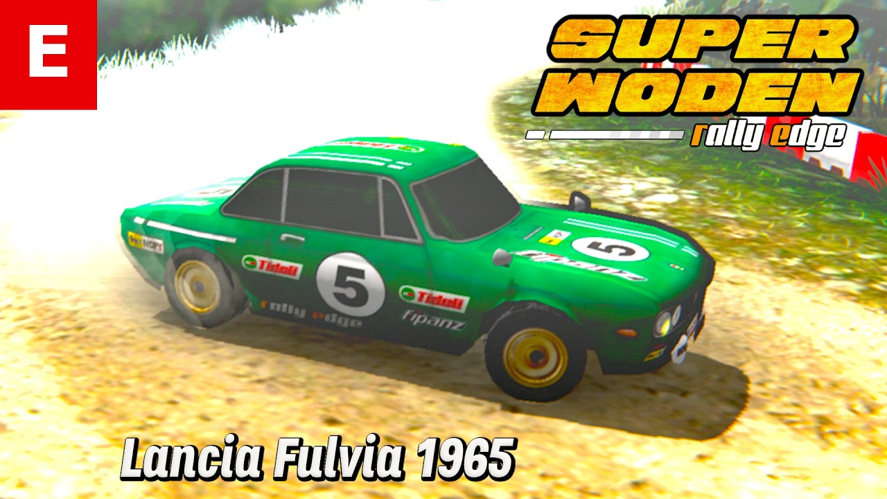 Super Woden Rally Edge – Lancia Fulvia 1965 Green – Class E – 190 HP
