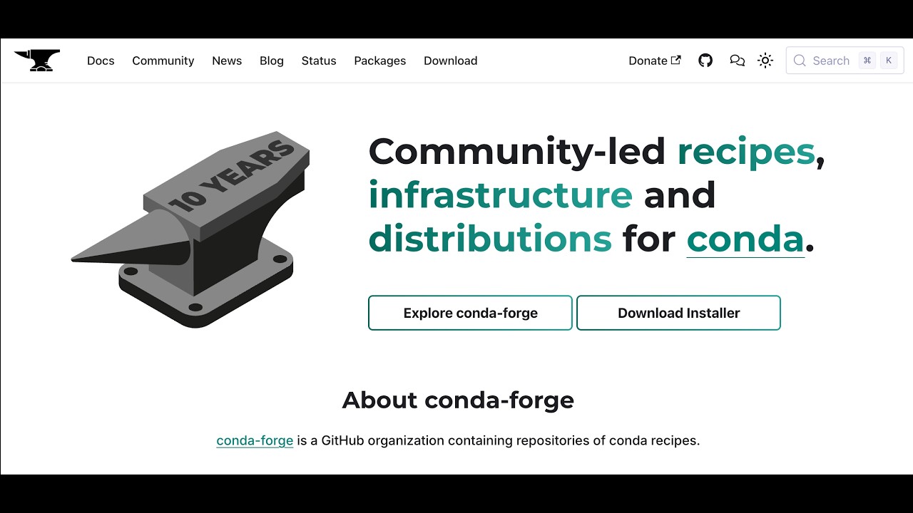Uploading a package to conda forge
