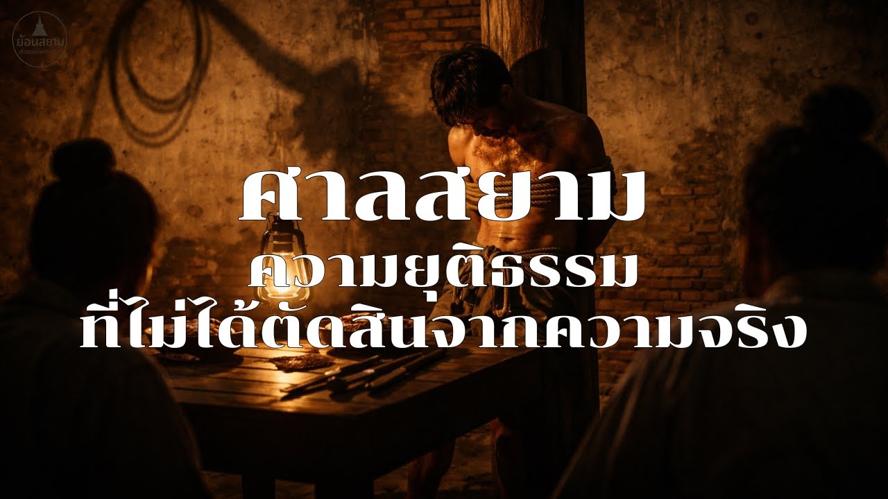 EP.115 ตอน “ศาลสยาม — ความยุติธรรมที่ไม่ได้ตัดสินจากความจริง” | ย้อนสยาม เรื่องจริงจากอดีต
