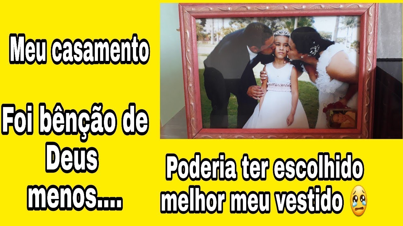 Fotos do meu casamento/Passei vergonha com meu vestido😢