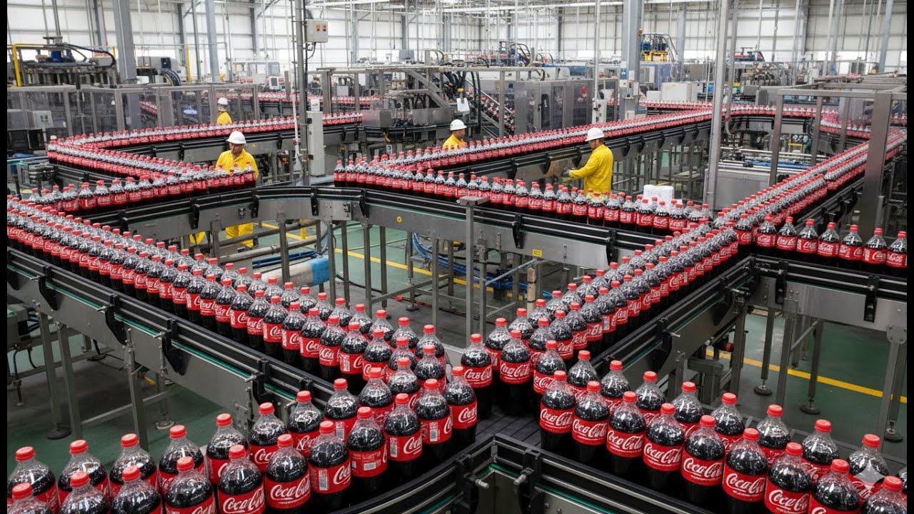 How Coca-Cola is Made: Inside a Modern Factory & Billion-Dollar Industry Secrets