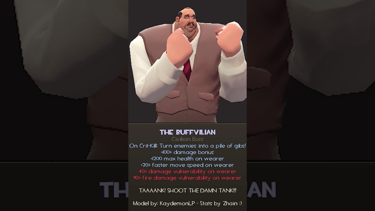 Civilian is now a TANK